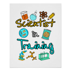 Wetenschapswetenschapper Lover STEM Perfect Poster