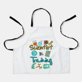 Wetenschapswetenschapper Lover STEM Schort (Voorkant)