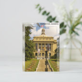 Wetgevende briefkaart van Edmonton Alberta (Staand voorkant)