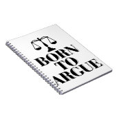 Wetgeving van advocaten | Rechtsrechter Study Gift Notitieboek (Rechterzijde)