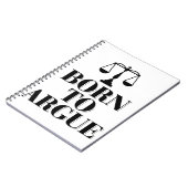 Wetgeving van advocaten | Rechtsrechter Study Gift Notitieboek (Linkerzijde)