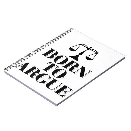 Wetgeving van advocaten | Rechtsrechter Study Gift Notitieboek (Linkerzijde)