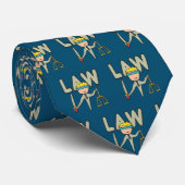 Wetgeving van advocaten stropdas (Opgerold)