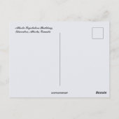 Wetgevingsgebouw van Alberta Alberta Canada Briefkaart (Achterkant)