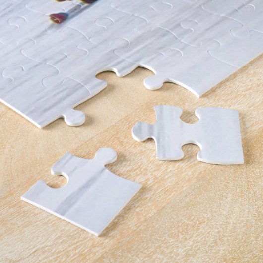 Wethersfield Cove in Winter, Old Wethersfield CT Legpuzzel (Zijkant)