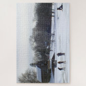 Wethersfield Cove in Winter, Old Wethersfield CT Legpuzzel (Verticaal)