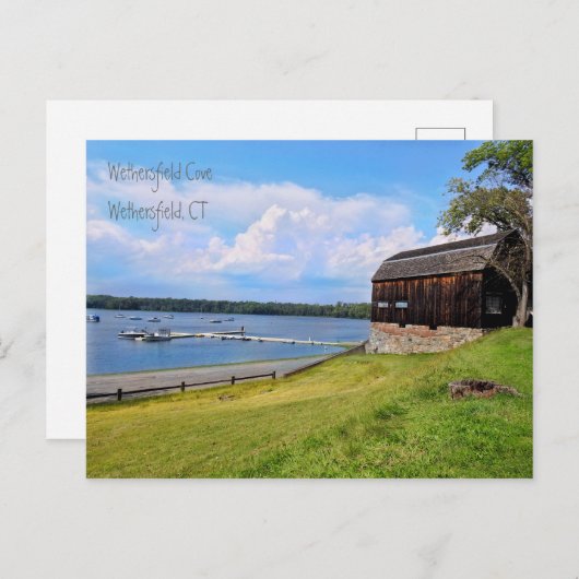 Wethersfield Cove, Wethersfield, Verenigde Staten Briefkaart (Voorkant / Achterkant)