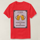 Wetherspoons Funny Novelty Gift T-shirt (Design voorkant)