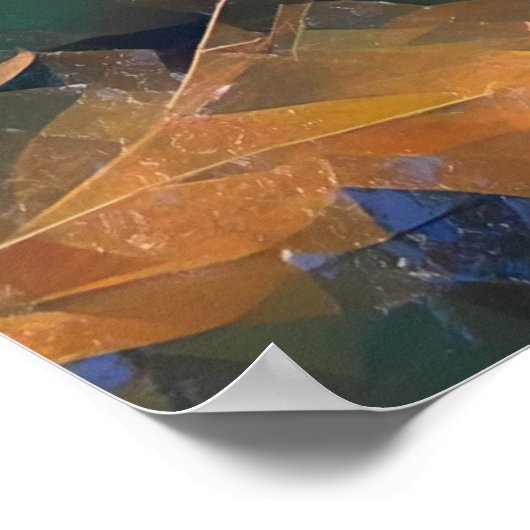 Wetland Reflecties Art Poster (Hoek)