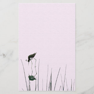 Wetlands Bird Art Stationery Briefpapier
