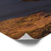 Wetlands Bird God zal je laten afdrukken Poster (Hoek)