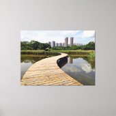 Wetlands Boardwalk Canvas Afdruk (Voorkant)