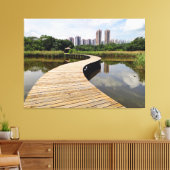 Wetlands Boardwalk Canvas Afdruk (Insitu (Woonkamer))
