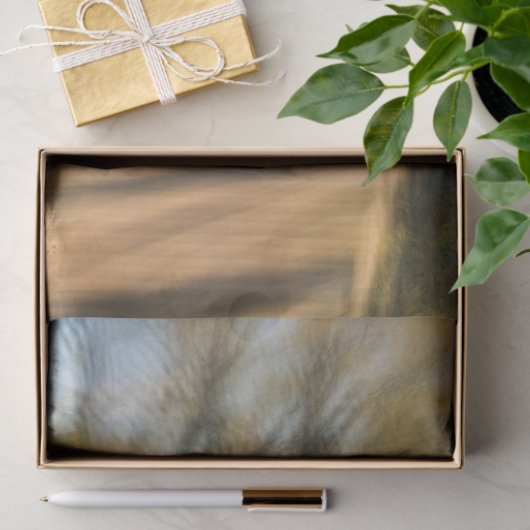 Wetlands Boardwalk Scene Vroege Herfst Tissuepapier (Geschenk)