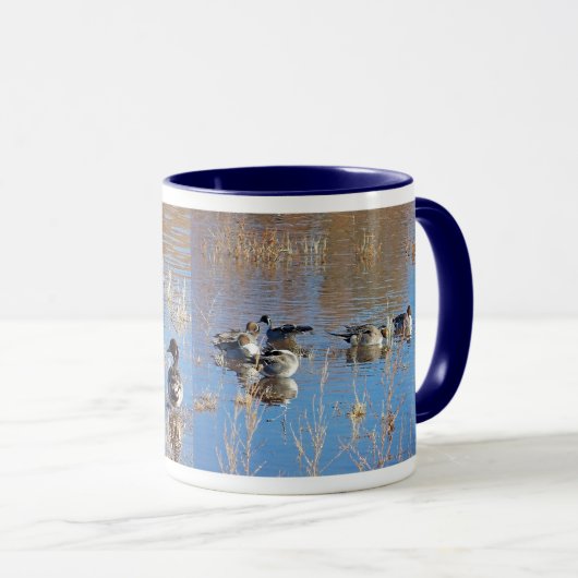 Wetlands Pintail Ducks Mok (Voorkant rechts)