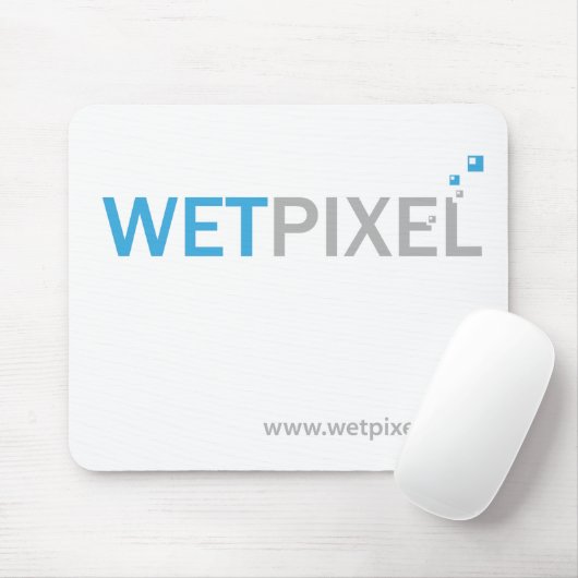 Wetpixel Logo Mousepad Muismat (Met muis)