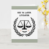 Wetschool-Afstudeerder Kaart (Gele Bloem)