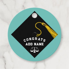 Wetschool-Afstuderen Bedankjes Labels