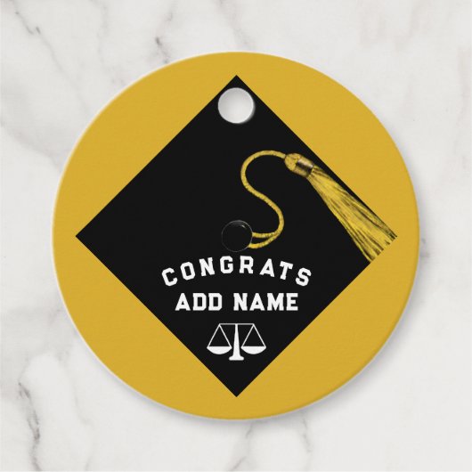 Wetschool-Afstuderen Bedankjes Labels (Voorkant)