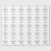 Wetschool Afstuderen Cadeaupapier (Vlak)