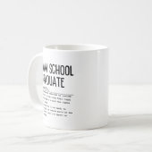 Wetschool Afstuderen Koffiemok (Voorkant links)