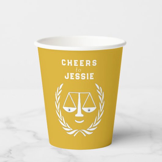 Wetschool-Afstuderen Papieren Bekers (Voorkant)