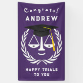 Wetschool-Afstuderen Spandoek (Verticaal)