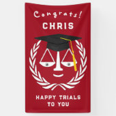 Wetschool-Afstuderen Spandoek (Verticaal)