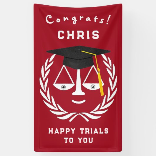 Wetschool-Afstuderen Spandoek (Verticaal)