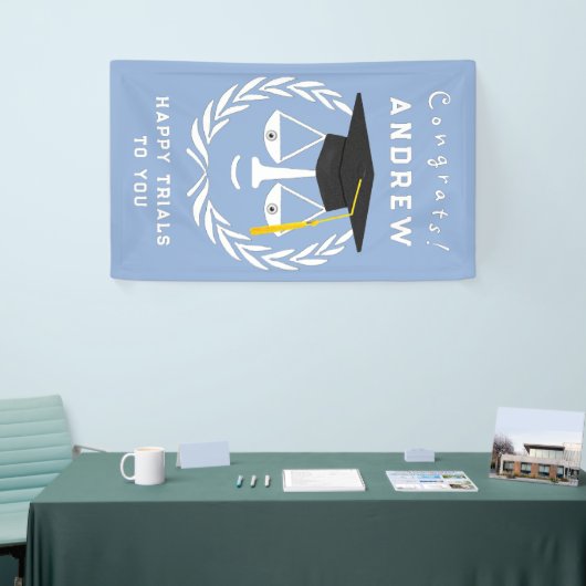 Wetschool-Afstuderen Spandoek (Beurs)