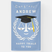 Wetschool-Afstuderen Spandoek (Verticaal)