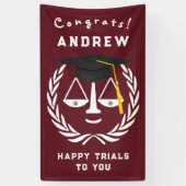 Wetschool-Afstuderen Spandoek (Verticaal)