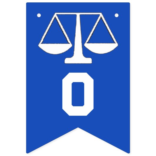 Wetschool-Afstuderen Vlaggetjes (Tweede vlag)