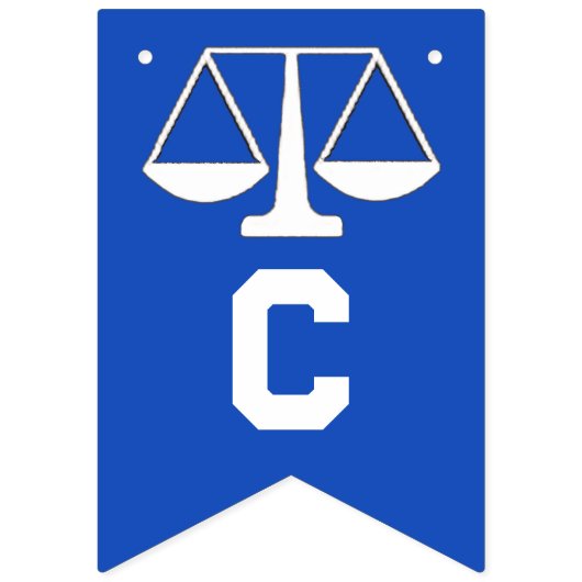 Wetschool-Afstuderen Vlaggetjes (Eerste vlag)