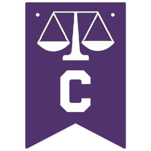 Wetschool-Afstuderen Vlaggetjes (Eerste vlag)