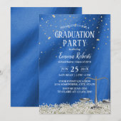 Wetschool Navy Blue Future Lawyer Afstuderen Kaart (Voorkant / Achterkant)