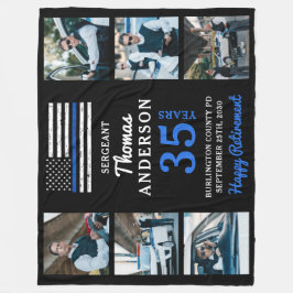 Wetshandhaving 6 Afbeelding Politie Aflossing Fleece Deken