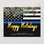 Wetshandhaving Kaart kerst begrotingspolitiek (Voorkant)