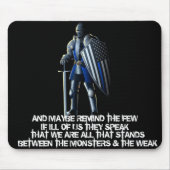 Wetshandhaving Mousepad Muismat (Voorkant)