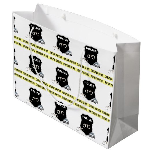 Wetshandhaving op het gebied van criminaliteit   groot cadeauzakje (Achterkant Gekanteld)