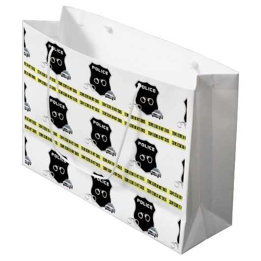 Wetshandhaving op het gebied van criminaliteit groot cadeauzakje (Voorkant Gekanteld)