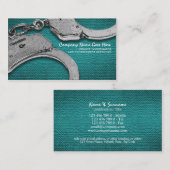 Wetshandhaving particuliere onderzoeker visitekaartje (Voorkant / Achterkant)