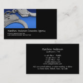 Wetshandhaving particuliere onderzoeker visitekaartje (Voorkant / Achterkant)