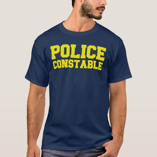 Wetshandhaving politie-agent t-shirt (Voorkant)