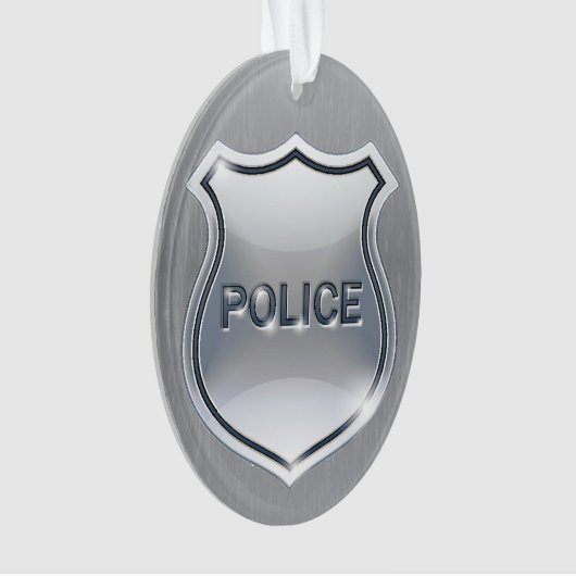 Wetshandhaving - Politie - SRF Ornament (voorkant)
