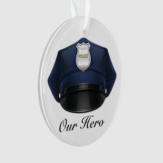 Wetshandhaving - Politie - SRF Ornament (voorkant)