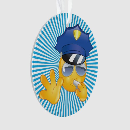 Wetshandhaving - Politie - SRF Ornament (voorkant)