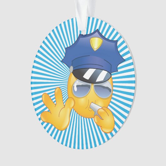 Wetshandhaving - Politie - SRF Ornament (voorkant)