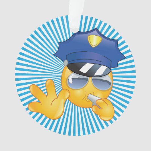 Wetshandhaving - Politie - SRF Ornament (voorkant)