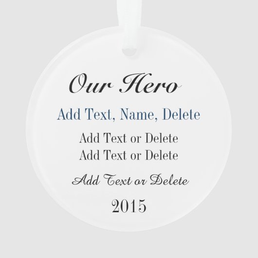 Wetshandhaving - Politie - SRF Ornament (achterkant)